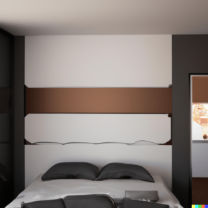 Combina colers oscuros con toques claros